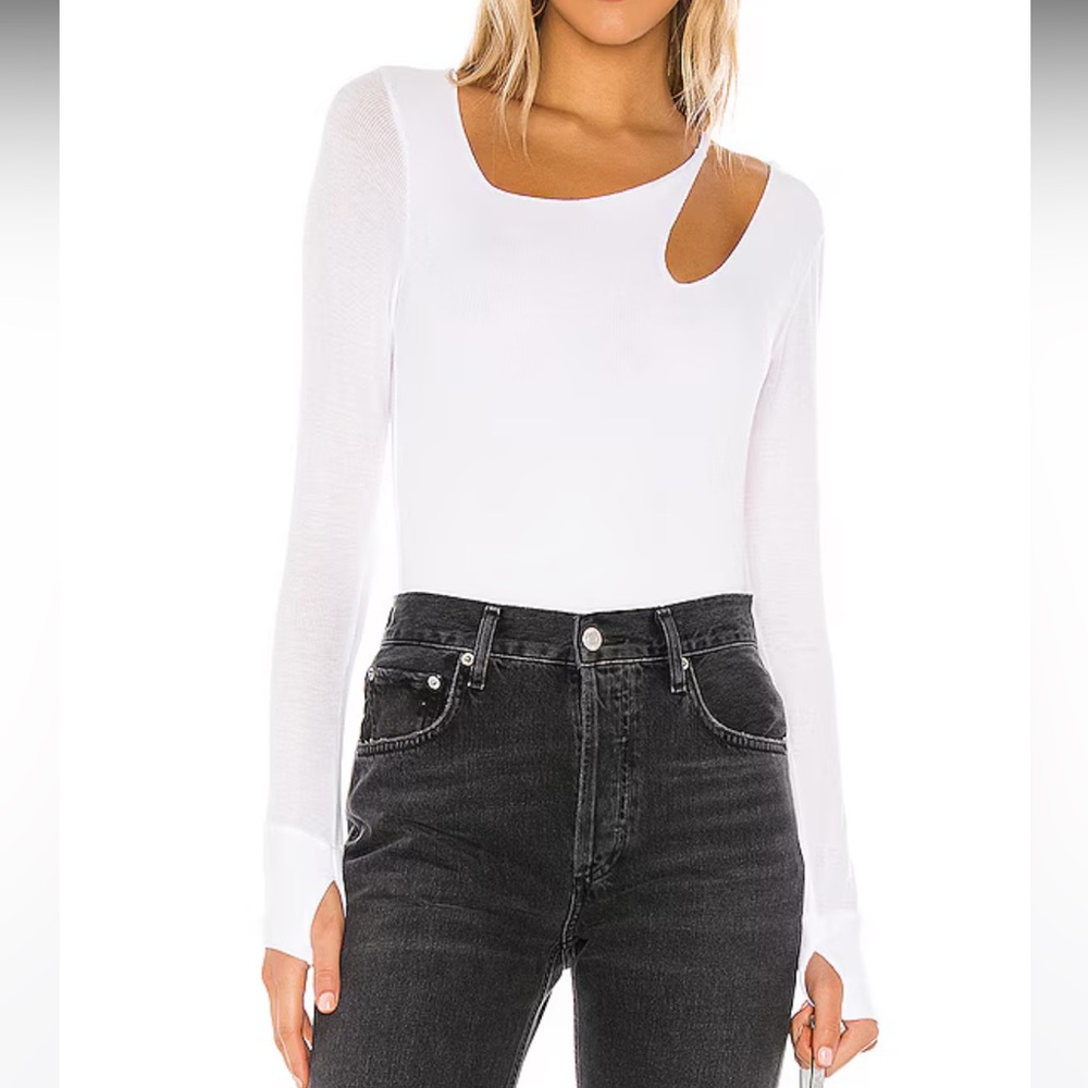 Michael Lauren Fergus Asymetrical Top Cut Out from Revolve